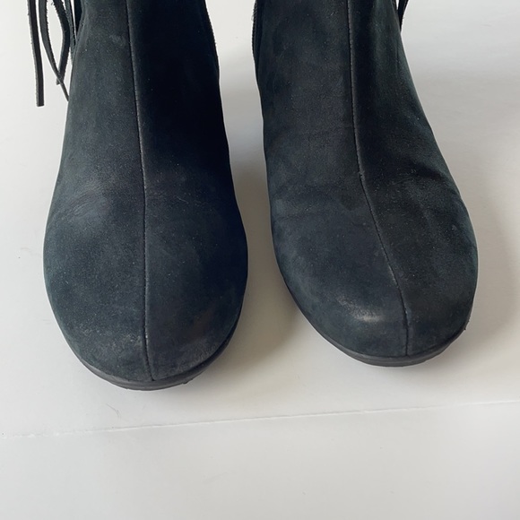 Abeo Boots 7 1/2 N Black Suede - Picture 7 of 10